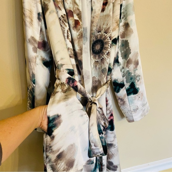 INC International Concepts Tie-Dye Trench Coat Size 3X - Picture 10 of 16